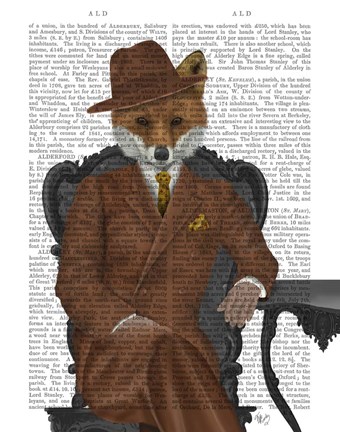 Framed Fox 1930s Gentleman Print