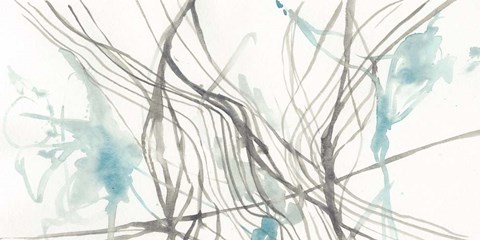 Framed Tendrils II Print