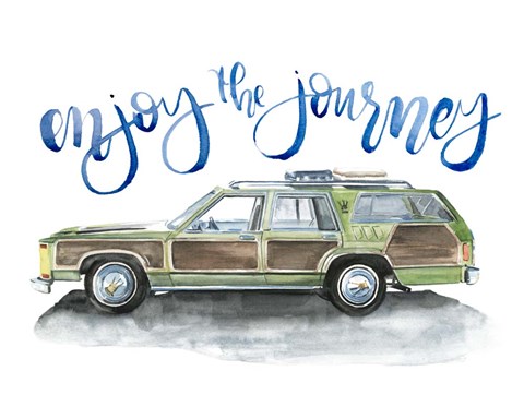 Framed Summer Vacation IV Print