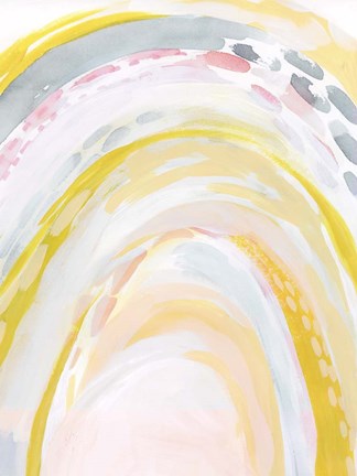 Framed Swooping II Print