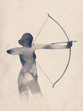 Framed Archeress I Print