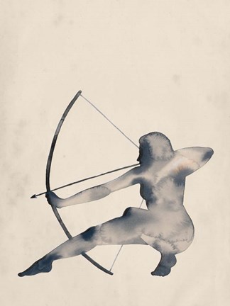 Framed Archeress III Print