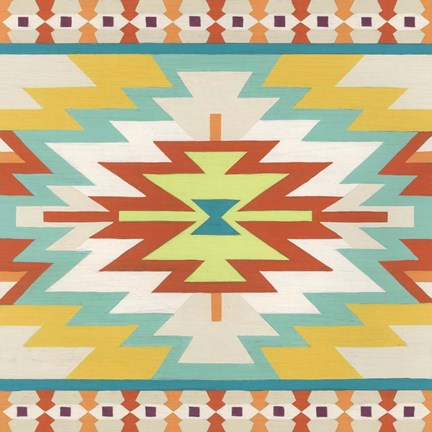 Framed Mesa Motif II Print