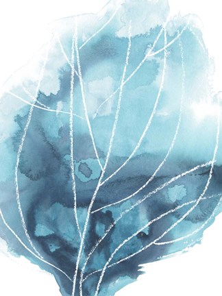 Framed Abstract Coral IV Print