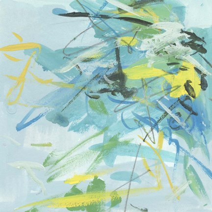 Framed Summer Symphony II Print