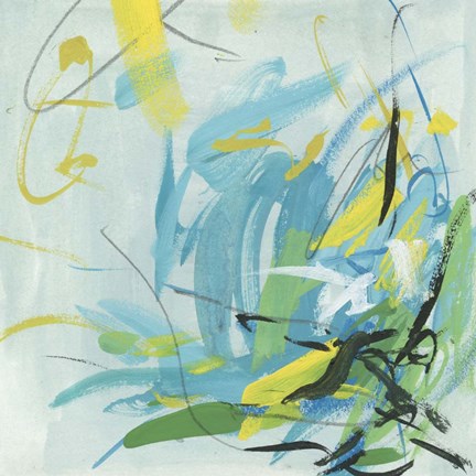 Framed Summer Symphony IV Print