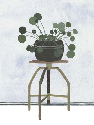 Framed Mes Plants IV Print