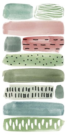 Framed Phases of Joy I Print