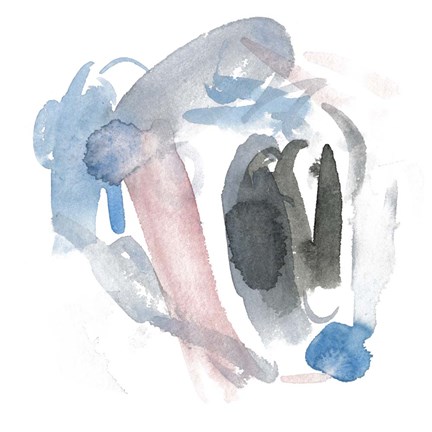 Framed Snow Storm I Print