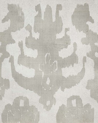 Framed Shadow Ikat IV Print