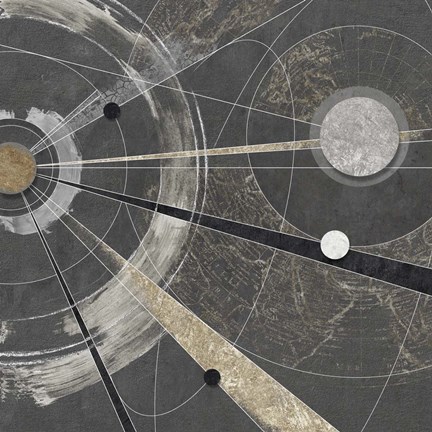 Framed Orbitale I Print