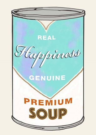 Framed Happiness Soup Print