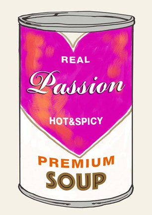 Framed Passion Soup Print