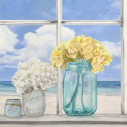 Framed Atlantique (detail) Print