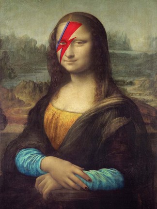 Framed Glam Lisa Print