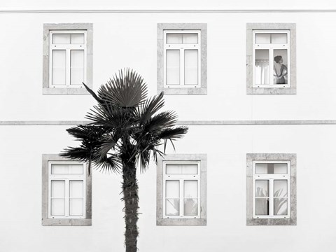 Framed Hotel Room Print