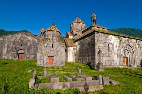 Framed Haghpat Monastery, Unesco World Heritage Site, Debed Canyon, Armenia Print