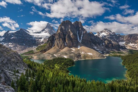 Framed Mount Assiniboine Provincial Park, British Columbia, Canada Print