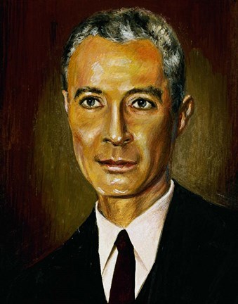 Framed Oppenheimer, Julius Robert (New York, 1904-Princeton, 1967) Print