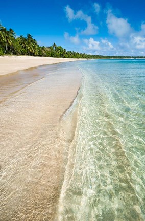 Framed Ha&#39;apai, Tonga, South Pacific Print