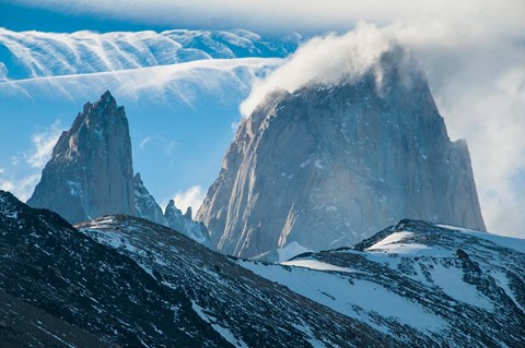 Framed Mount Fitzroy, El Chalten, Argentina Print