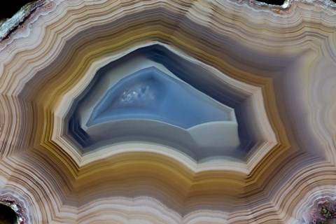 Framed Mexican Banded Agate Quartzsite, Arizona 2 Print
