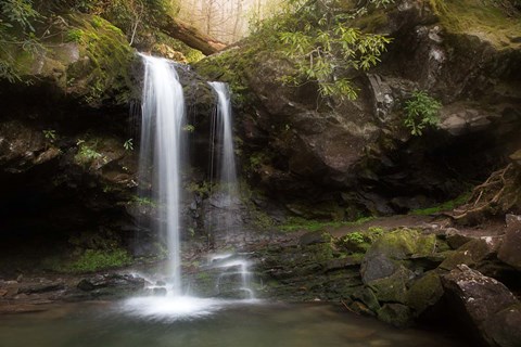 Framed Grotto Falls, Tennessee Print
