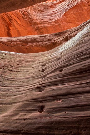 Framed Red Canyon, Moki Steps, Zion, Utah Print