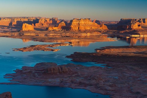 Framed View From Alstrom Point Overlook, Utah Print