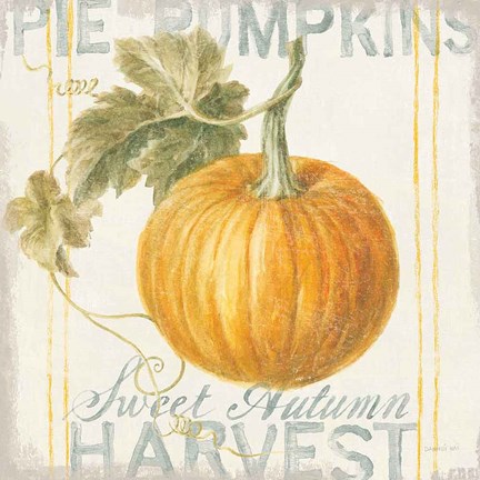 Framed Floursack Autumn VI Print