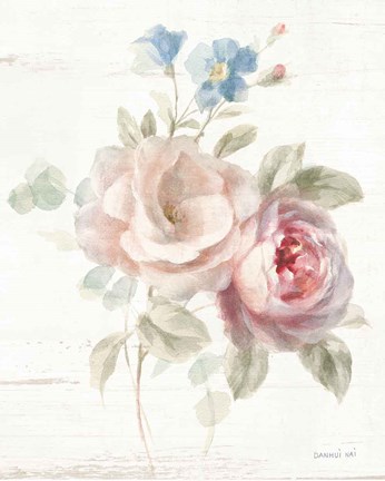 Framed Cottage Garden IV Print