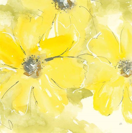 Framed Sunshine Cosmos II Print