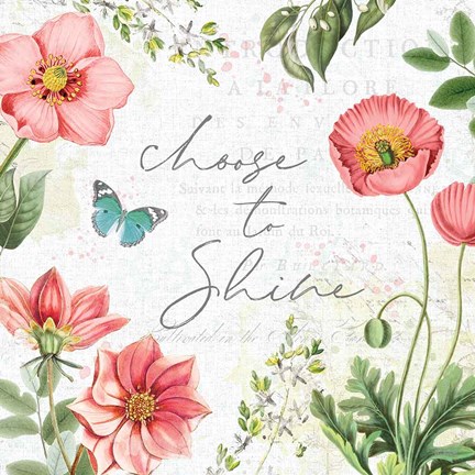 Framed Studio Botanicals V Print