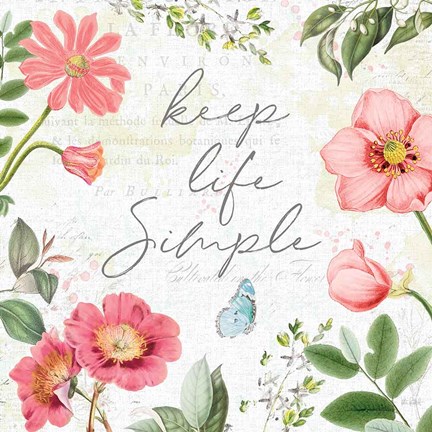 Framed Studio Botanicals IV Print