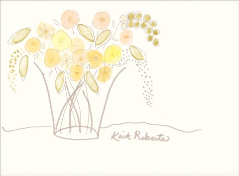 Framed Miniature Blooms Print