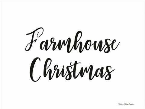 Framed Farmhouse Christmas Print