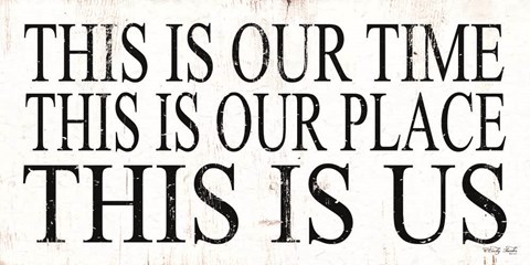 Framed This is Our? Print