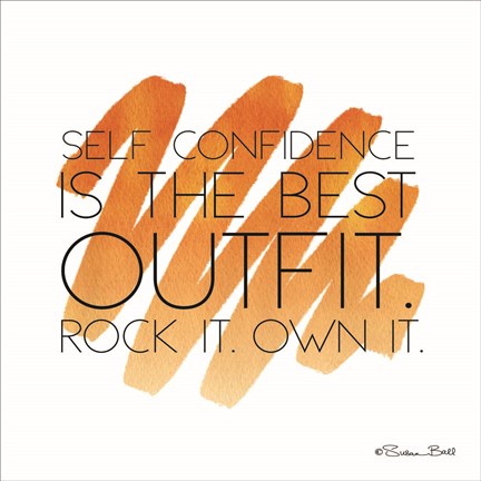 Framed Best Outfit Print