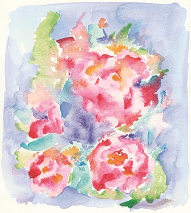 Framed Pretty Petals Print