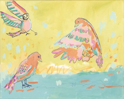 Framed Landing Print