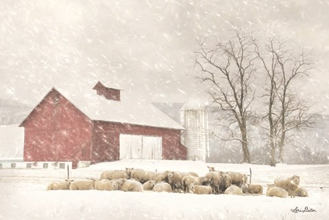 Framed Talk is Sheep Print