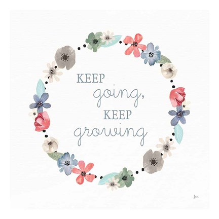 Framed Simply Amazing I Spring Print