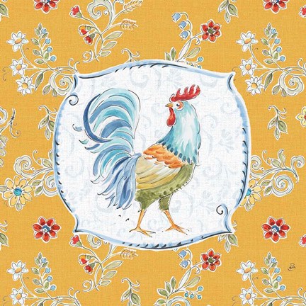 Framed Morning Bloom V Print