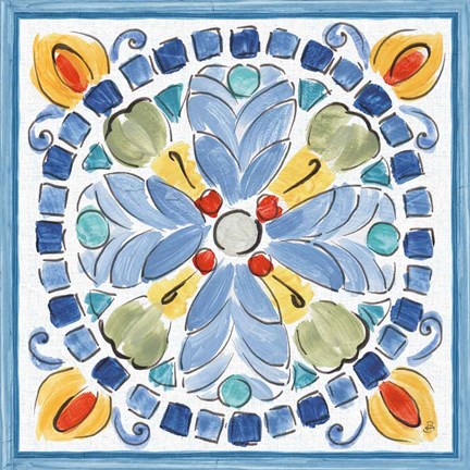 Framed Morning Bloom IX Print