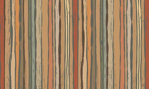 Framed Woodcut Nature I Print