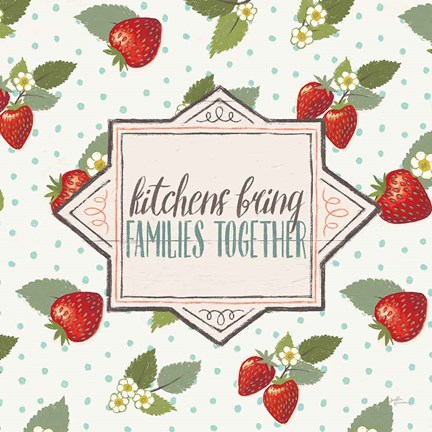 Framed Sweet Life IX White v2 Print