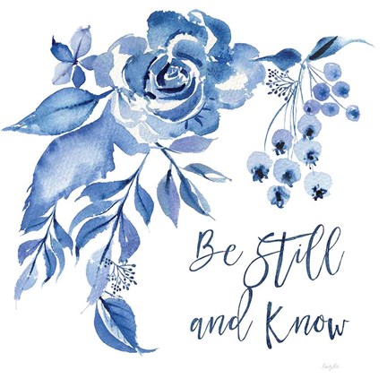 Framed Delft Delight I Know Print