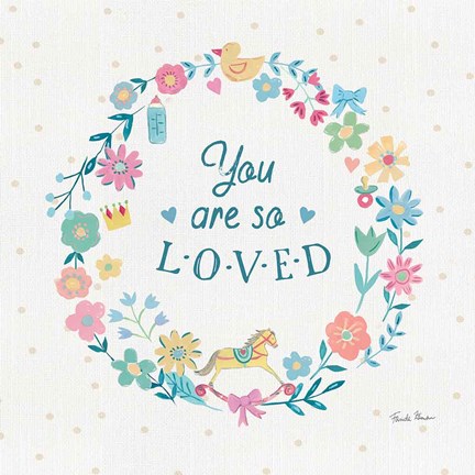 Framed Happy Baby VIII Print