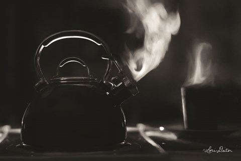 Framed Tea Time I Print