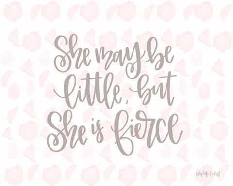 Framed She is Fierce Print